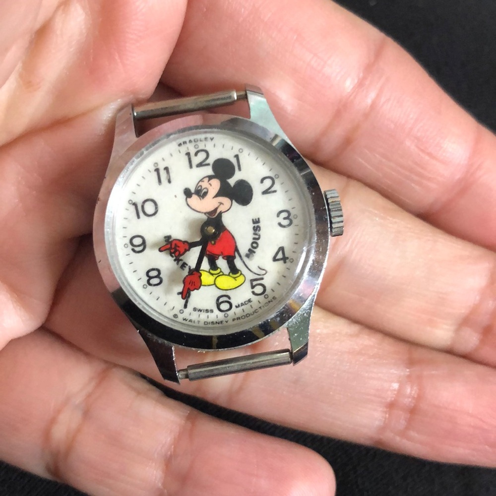 Mickey Mouse vintage watch incomplete